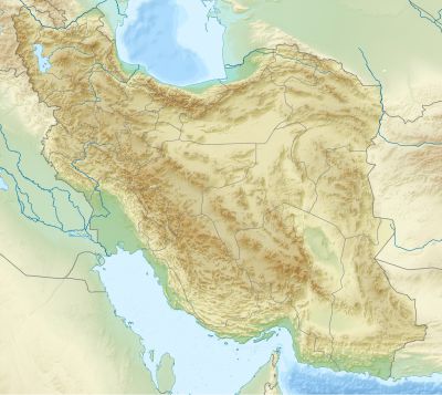 위치 지도 이란
