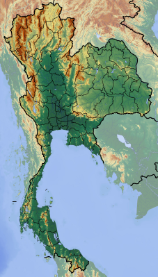 위치 지도 태국